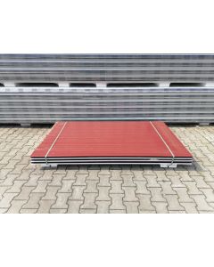 Sandwichplatten 40 mm Wand II. Wahl RAL 8012 Paket 735BN