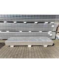 Sandwichplatten 80 mm Wand II. Wahl RAL 9006 Paket 739B