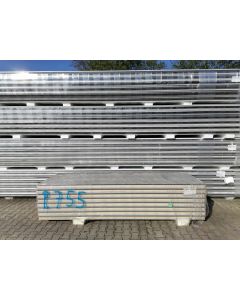Sandwichplatten 80 mm Wand II. Wahl grau Paket 755B