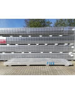 Sandwichplatten 40 mm Wand II. Wahl RAL 9007 Paket 759B