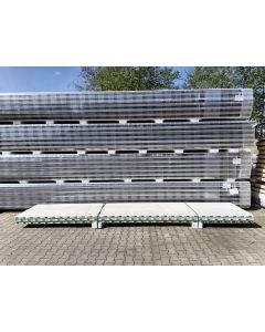 Sandwichplatten 60 mm Wand II. Wahl weiß Paket 761B