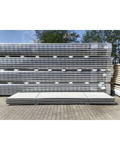 Sandwichplatten 60 mm Wand II. Wahl weiß Paket 762B