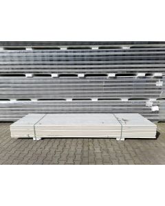 Sandwichplatten 40 mm Wand II. Wahl weiß Paket 771B