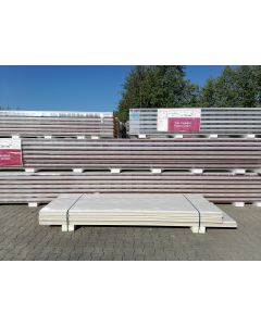 Sandwichplatten 80 mm Wand II. Wahl weiß Paket 793B
