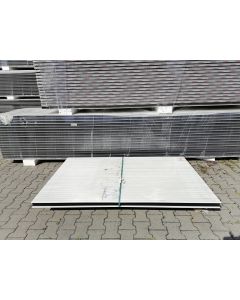 Sandwichplatten 60 mm Wand II. Wahl wei&szlig; Paket 7B