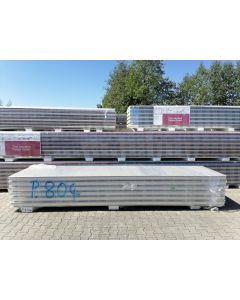 Sandwichplatten 100 mm Wand II. Wahl RAL 9006 Paket 804B