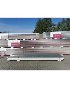 Sandwichplatten 40 mm Wand II. Wahl RAL 7016 Paket 807B