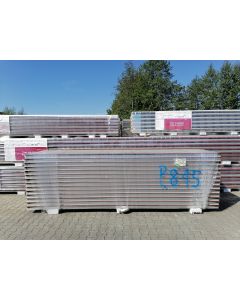 Sandwichplatten 80 mm Wand II. Wahl braun Paket 815B