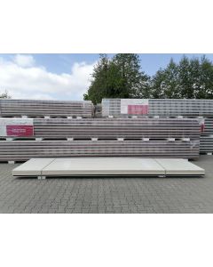 Sandwichplatten 40 mm Wand II. Wahl weiß Paket 824B