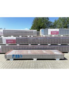 Sandwichplatten 80 mm Wand II. Wahl braun Paket 837B