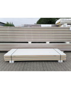 Sandwichplatten 100 mm Wand II. Wahl weiß Paket 845B