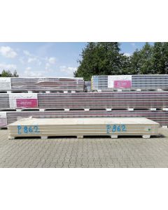 Sandwichplatten 100 mm Wand II. Wahl weiß Paket 862B
