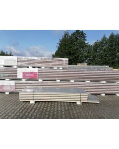 Sandwichplatten 80 mm Wand II. Wahl RAL 9006 Paket 876B