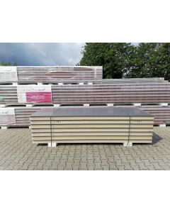 Sandwichplatten 100 mm Wand II. Wahl RAL 9007 Paket 881B