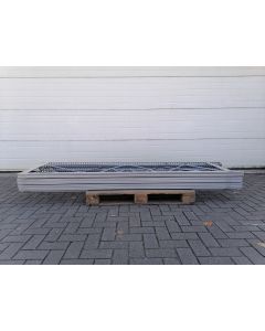 6,10 lfm Fachbodenregal Magazinregal Sonderposten Regal | Gesamthöhe: 2500 mm | Gesamttiefe: 600 mm | Nr. 8