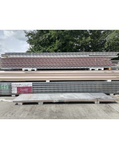 Sandwichplatten 120 mm Wand II. Wahl RAL 9006 Paket 961B