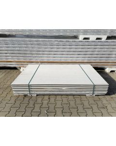 Sandwichplatten 40 mm Wand II. Wahl weiß Paket 978B
