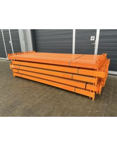 Palettenregaltraverse Traverse Palettenregal, gebraucht | Nedcon AS | Lichte Weite: 2.700 mm | K: 100 x 40 mm | orange 