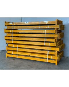 Palettenregaltraverse Traverse Palettenregal, gebraucht | Jung Heinrich Delta | lichte Weite: 2.700 mm | K: 120 x 50 mm | gelb