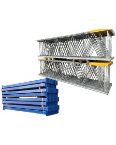 Palettenregalanlage Palettenregal, gebraucht | Bito PRO | Regalständer: 4.000 x 1.100 mm | Lichte Weite: 3.600 mm | Regallänge: auswählbar