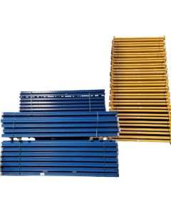 Palettenregalanlage Palettenregal, gebraucht | Jung Heinrich MPB | Regalständer: 11.500 x 1.100 mm | Lichte Weite: 2.700 mm | Regallänge: 64,98 lfm.