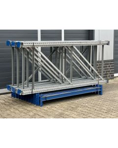 Palettenregalanlage Palettenregal, gebraucht | SSI Schäfer | Regalständer: 2.500 x 1.050 mm | Lichte Weite: 1.800 mm | Regallänge: 9,72 lfm.