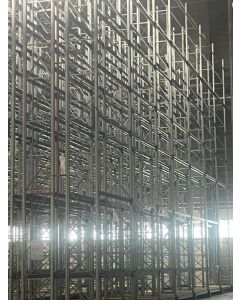 Palettenregalanlage Palettenregal, gebraucht | SSI Sch&auml;fer PR 600 | Regalst&auml;nder: 14.100 x 1.050 mm | Lichte Weite: 3.600 mm | Regall&auml;nge: Ausw&auml;hlbar