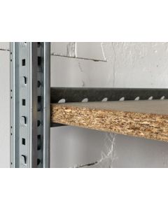 KTRZ 31036 | 2x Fachbodentraversen, II. Wahl (Neuware) inkl. Holzfachboden, eingelassen | passend für SSI Schäfer R 3000 | lichte Weite: 994 mm | Regaltiefe: auswählbar