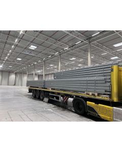 Palettenregalst&auml;nder Regalst&auml;nder Palettenregal, gebraucht | SSI Sch&auml;fer PR600 | St&auml;ndertyp: P175 | St&auml;nderh&ouml;he: 7.400 mm | St&auml;ndertiefe: 1.100 mm | sendzimir verzinkt