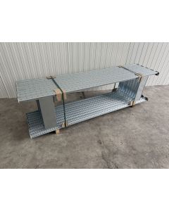 Fachbodenregalst&auml;nder Fachbodenregal Magazinregal, neu | META CLIP | Gesamth&ouml;he: 2.000 mm | Gesamttiefe: 500 mm | sendzimir verzinkt 