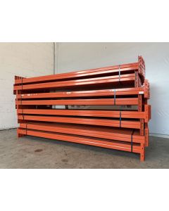 Palettenregaltraverse Traverse Palettenregal, gebraucht | Polypal Stockpal | lichte Weite: 2.700 mm | K: 100 x 50 mm | orange
