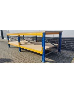 Werkbank Arbeitstisch Jungheinrich MPB, gebraucht | Werkbankbreite: 2.955 mm | Werkbankh&ouml;he: 938 mm | Werkbanktiefe: w&auml;hlbar