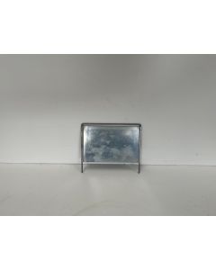 Fachteiler für Fachbodenregale, gebraucht | META CLIP | f. Ständertiefe: 250 mm | Fachhöhe: 250 mm | sendzimir verzinkt