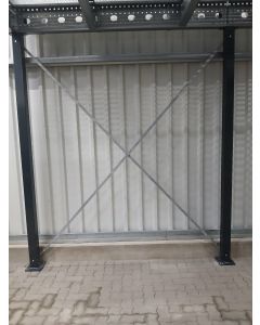 Kreuzverband für Lagerbühne