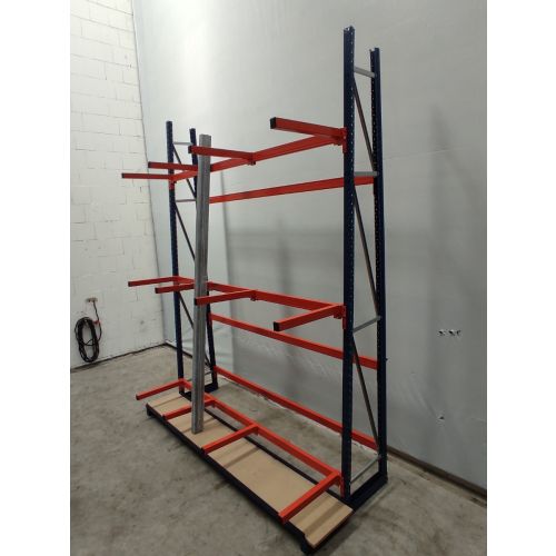 Vertikalregal A-Regal, neu | Gesamthöhe: 3.050 mm | Gesamttiefe: 1.000 mm | Regallänge: 2.360 mm
