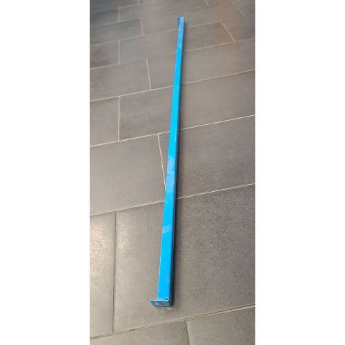 Regalverbinder f. Palettenregale, gebraucht / lichte Weite 1.600 mm / U-Profil: 50 x 28 mm / hellblau