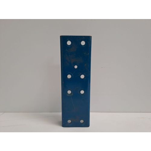 Aufstocklaschen für Palettenregale, gebraucht | Polypal Stockpal | für Rahmenprofilbreite: 86 mm | blau 