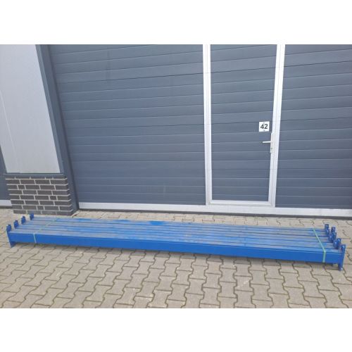 Palettenregaltraverse Traverse Palettenregal, gebraucht | SSI Schäfer PR600 | lichte Weite: 3.600 mm | K: 120 x 50 mm | blau | 5 HK