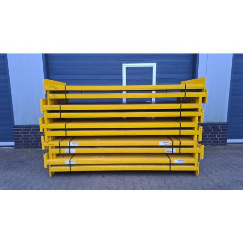 Palettenregaltraverse Traverse Palettenregal, gebraucht | SSI Schäfer PR600 | lichte Weite: 2.700 mm | Kastenprofil: 80 x 50 mm | gelb