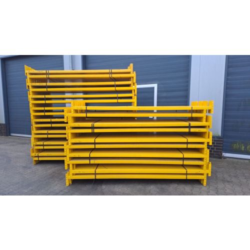 Palettenregaltraverse Traverse Palettenregal, gebraucht | SSI Schäfer PR600 | lichte Weite: 2.700 mm | Kastenprofil: 60 x 40 mm | gelb