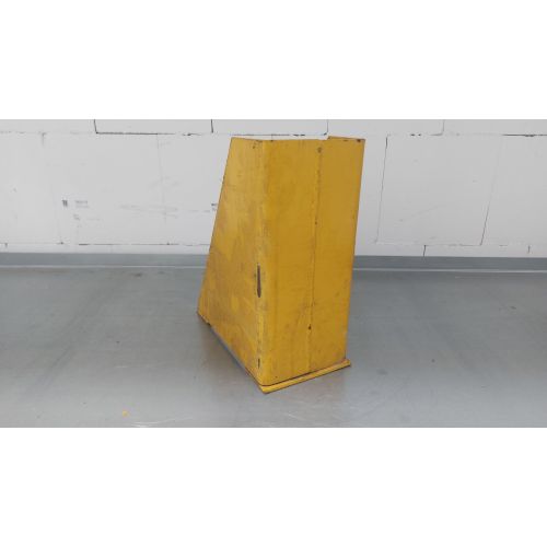 U-Anfahrschutzecke Palettenregal, gebraucht | Gesamth&ouml;he: 310 mm | Gesamtbreite: 140 mm | Gesamttiefe: 265 mm | gelb