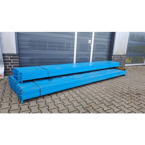Palettenregaltraverse Traverse Palettenregal, gebraucht | Stow Pal Rack AS | lichte Weite: 3.600 mm | Kastenprofil: 160 x 50 mm | Kopftraversen | blau