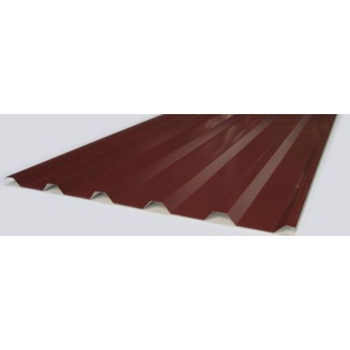 Trapezblech I. Wahl Dach 35/207 in Rotbraun (15,85€/QM)