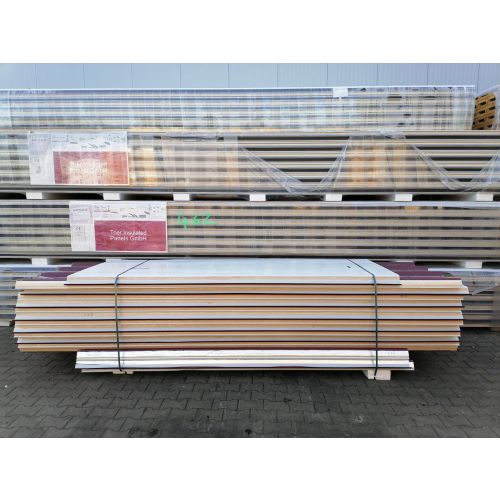 Sandwichplatten 30 mm Dach II. Wahl RAL 8012 Rotbraun Paket 57B