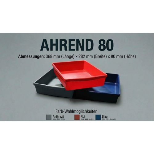 Stapelkisten Lagerkisten Regalk&auml;sten Ahrend neu - 368x282x80 mm (LxBxH)