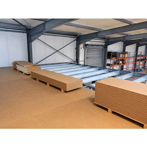 Spanplatten Holzplatten Bodenbelag Lagerbühnen 38 mm (3000 x 850 mm) P6