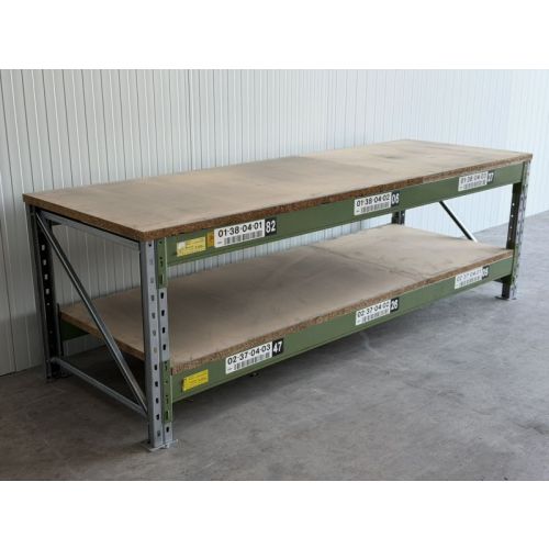 Werkbank Arbeitstisch, gebraucht | Bito PL38 | Werkbankbreite: 2.820 mm | Werkbanktiefe: 1.000 mm | Werkbankh&ouml;he: 938 mm 