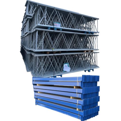 Palettenregalanlage Palettenregal gebraucht, Bito PRO | Regalständer: 5.000 x 1.100 mm | lichte Weite: 3.600 mm| Regallänge: Auswählbar