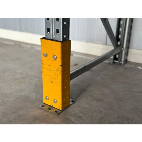 Ständerschutz Pfostenschutz Rammschutz, gebraucht | Dexion | Innenbreite: ca. 103 mm | inkl. Polyethylen (Kunststoff)-Einsätzen | Gesamthöhe: Auswählbar
