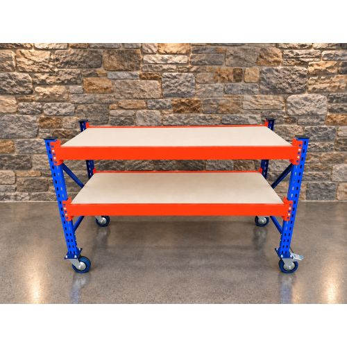 Werkbankgestell, neu | LPR | inkl. Rollen | Werkbankbreite: ca. 1580 mm | Werkbankh&ouml;he: ca. 950 mm | Werkbanktiefe: ausw&auml;hlbar